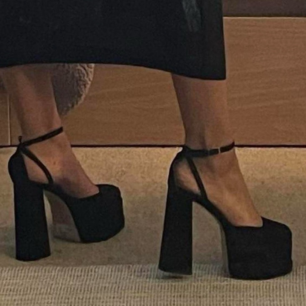 SHUTZ LUAN CHUNKY PLATFORM HIGH HEEL